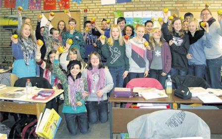 Einf&uuml;hrung des Schulapfels